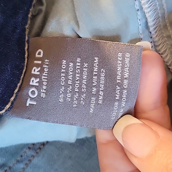 TORRID MIDFIT SUPER SKINNY JEANS - Picture 8 of 9